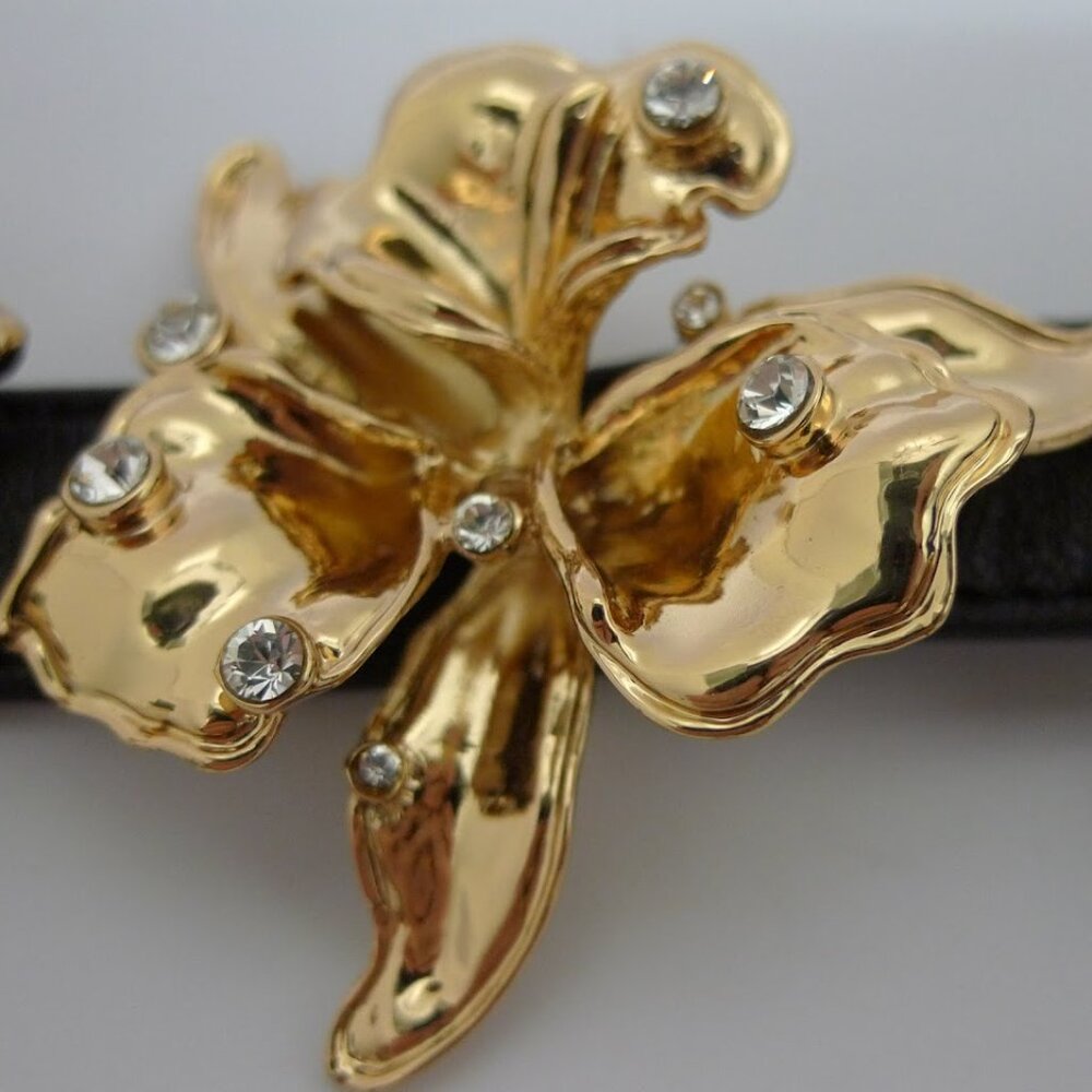 Versace for H&M Crystal Accent Butterfly Statement Necklace - Picture 4 of 6